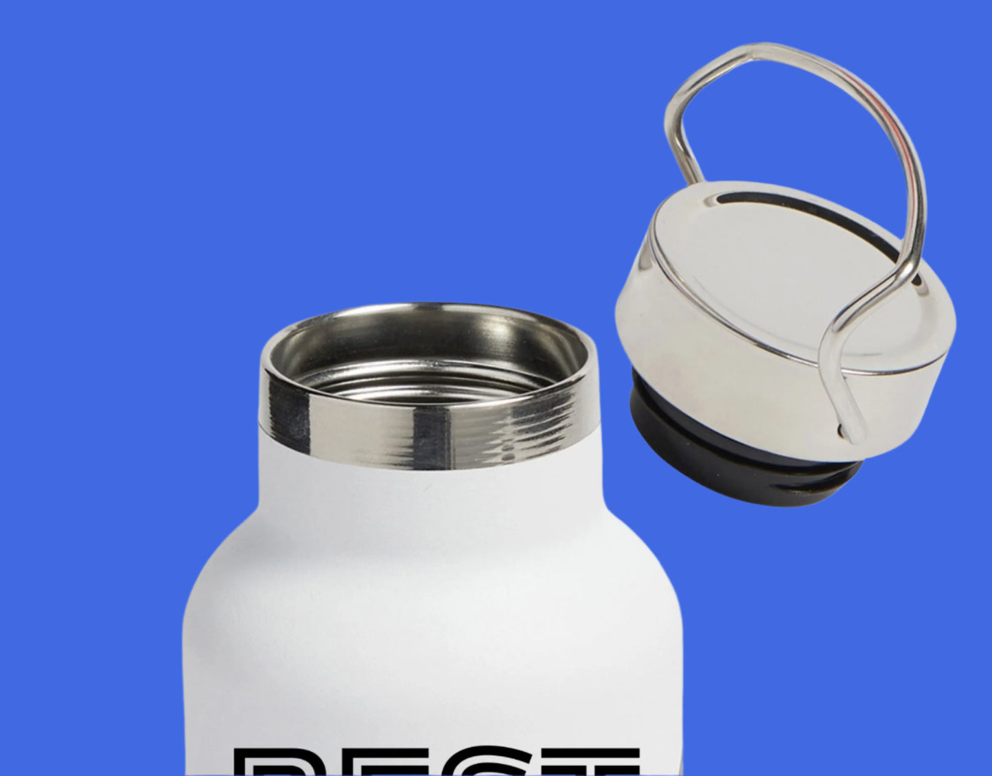 Best Dog Dad Ever 650ml Water Bottle, Wide Opening Double-walled Stainless Steel with Copper Vacuum Insulation