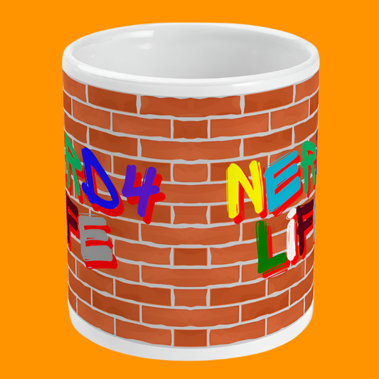 Nerd 4 Life Fun Gift Mug
