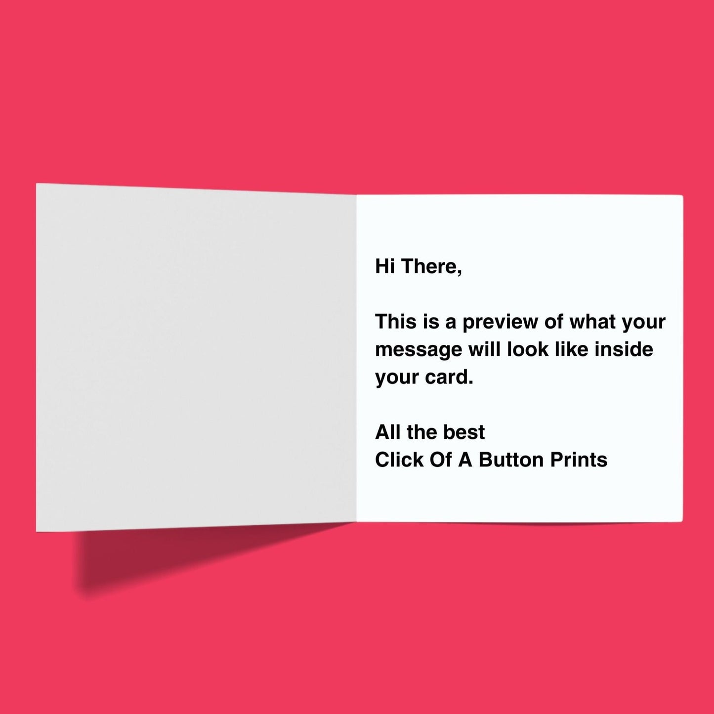 Cheeky Valentine's Day Card - Click Of A Button Prints