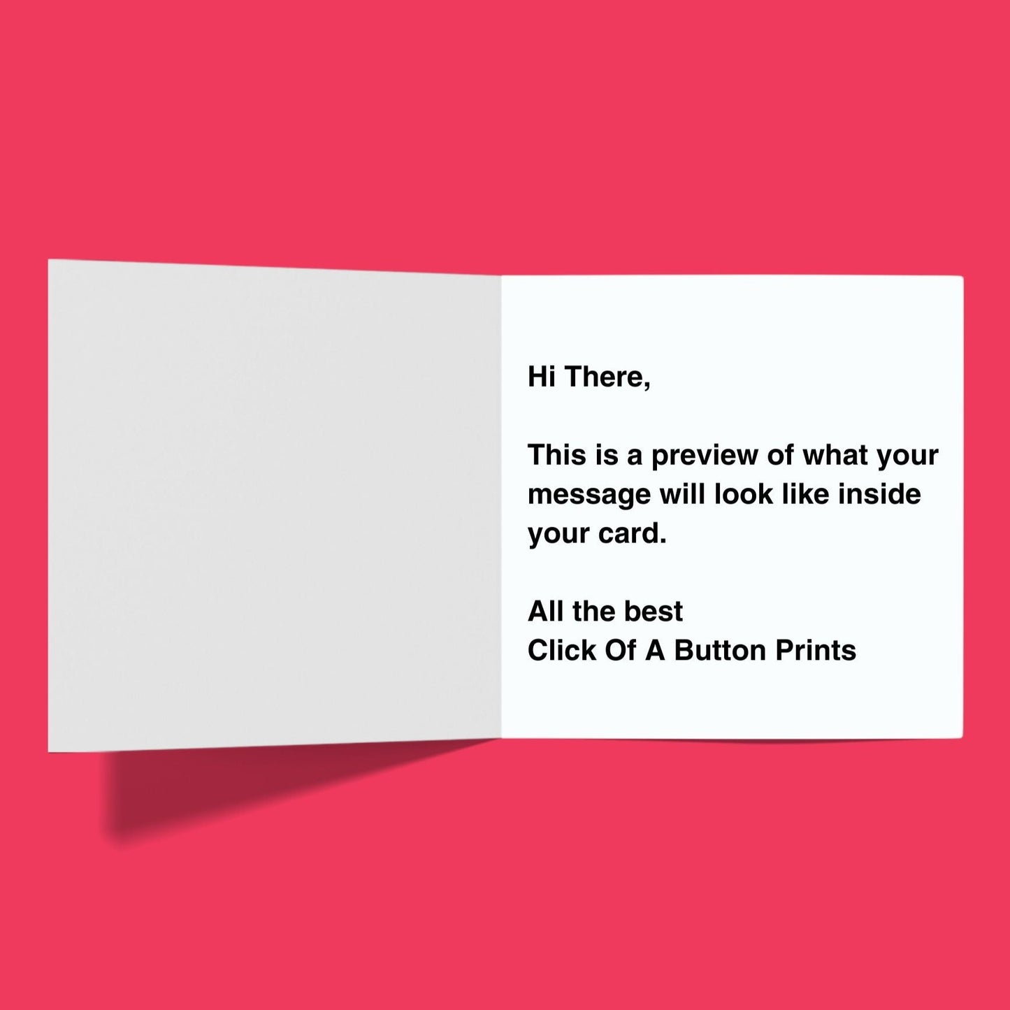 Happy Anniversary Love Hearts Card - Click Of A Button Prints