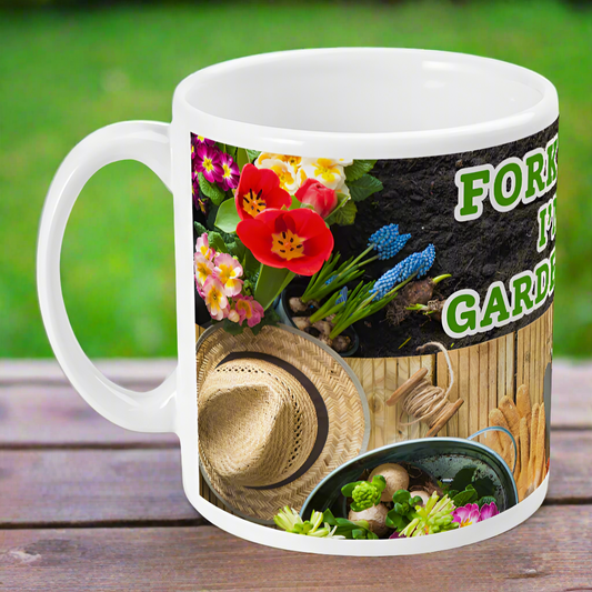 Fork Off I'm Gardening Mug