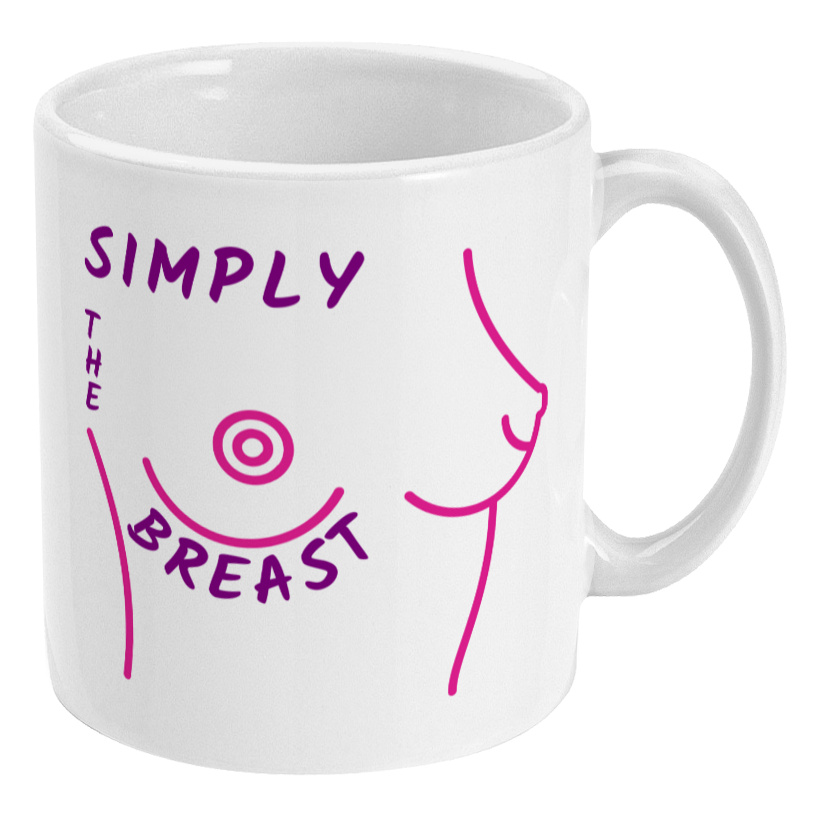 Simply the Breast Fun Ceramic 11oz Mug
