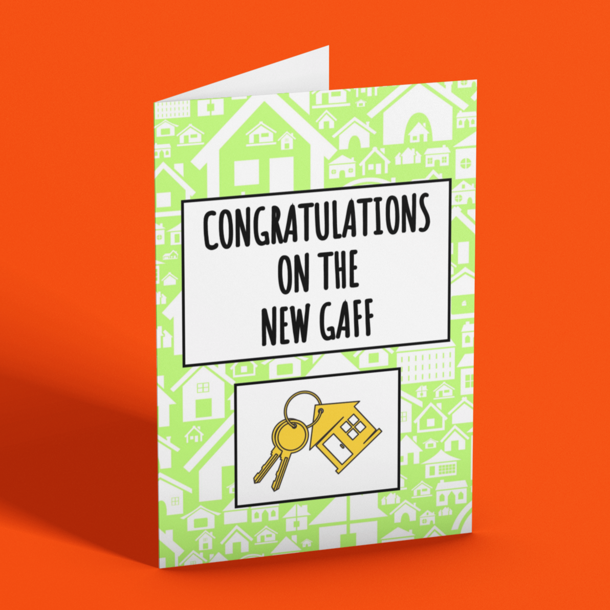 Congratulations On The New Gaff New Home Card