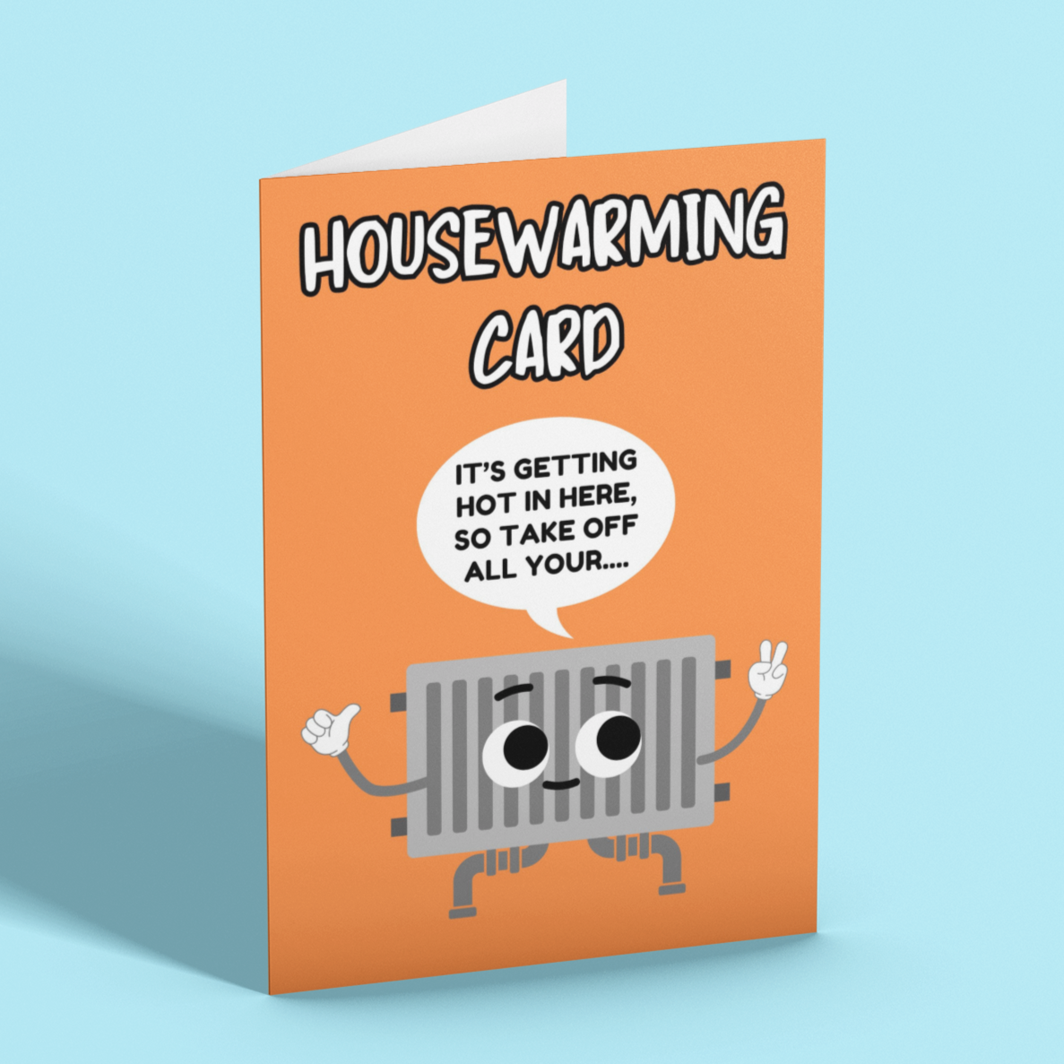 Housewarming New Home Moving Card