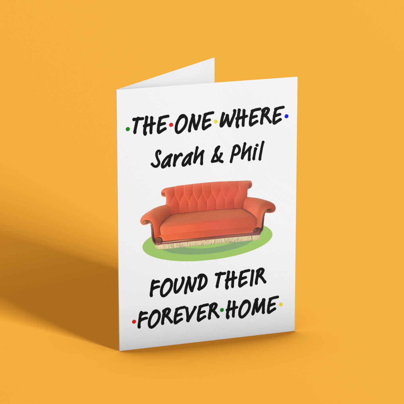 Personalised New Home Housewarming Card