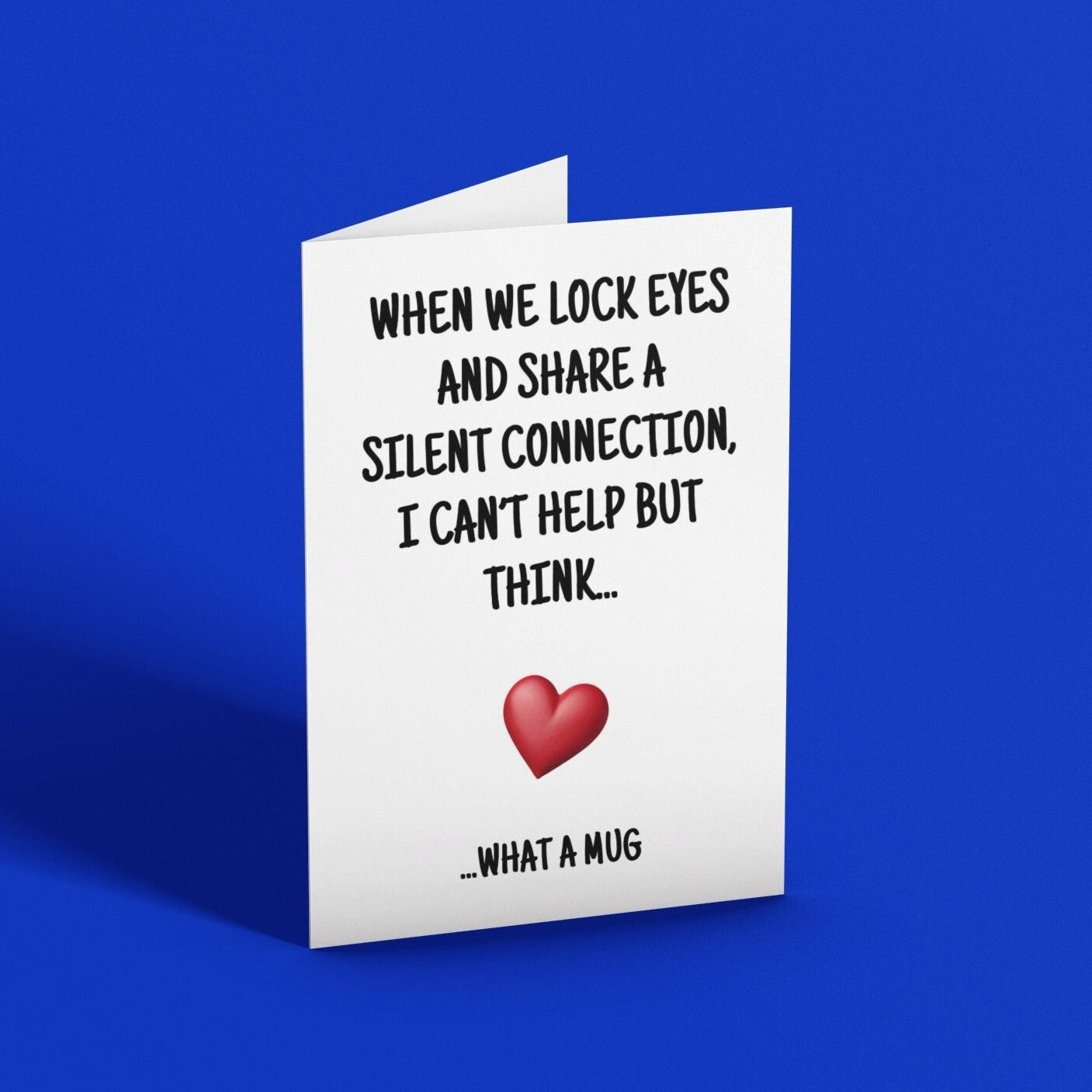 I Can't Help But Think Funny Anniversary Card - Click Of A Button Prints