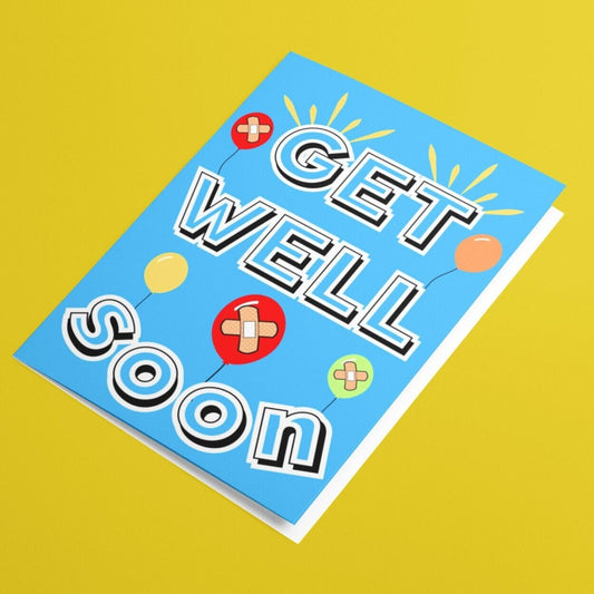 Simple Get Well Soon Card - Click Of A Button Prints