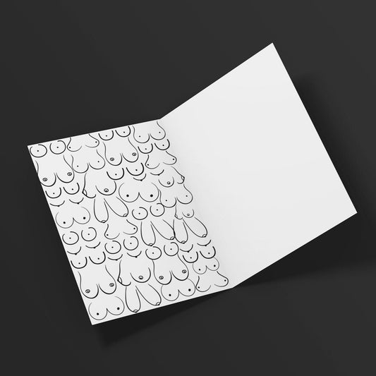 I Hope Your Birthday Is The Breast Card - Click Of A Button Prints