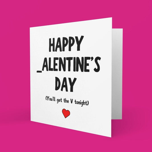 Cheeky Valentine's Day Card - Click Of A Button Prints