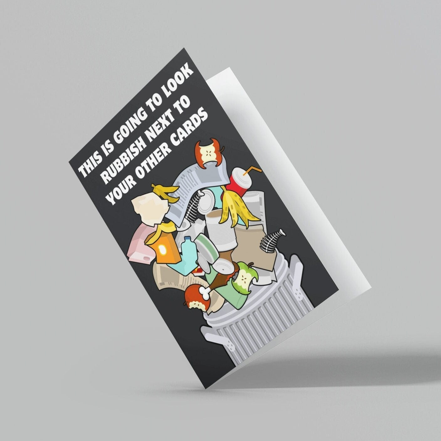 Rubbish Birthday Card - Click Of A Button Prints