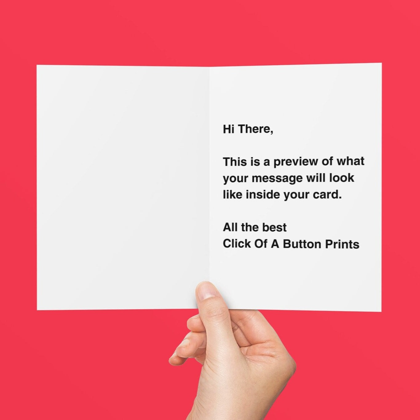 Happy Birthday You Awesome Human Being Card - Click Of A Button Prints