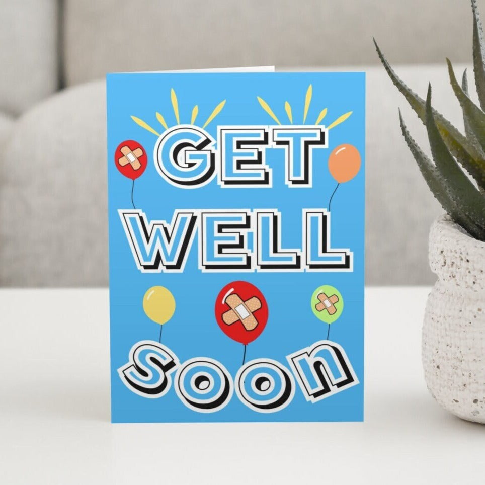 Simple Get Well Soon Card - Click Of A Button Prints