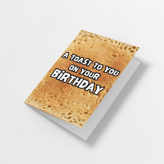 A Toast To You On Your Birthday - Click Of A Button Prints