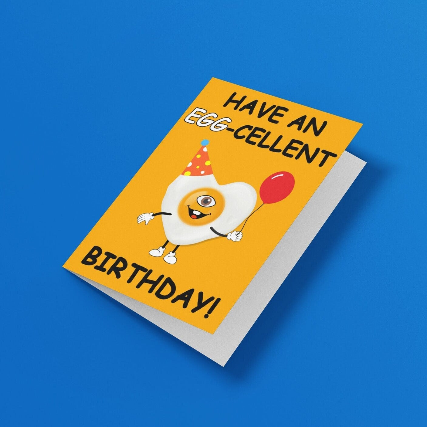Have An Eggcellent Birthday Card - Click Of A Button Prints