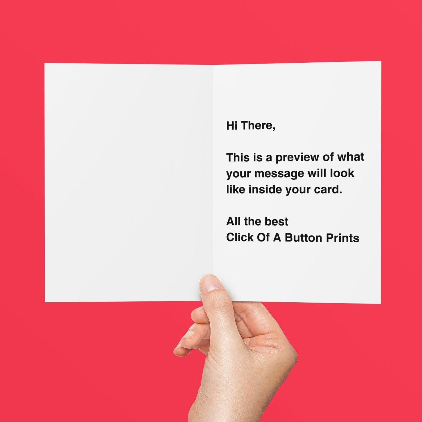 Cheeky Alsatian German Shepherd Birthday Card - Click Of A Button Prints