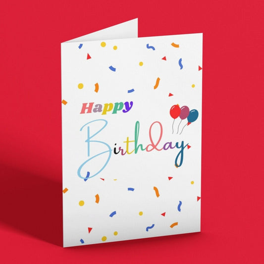 Classic Birthday Card - Click Of A Button Prints