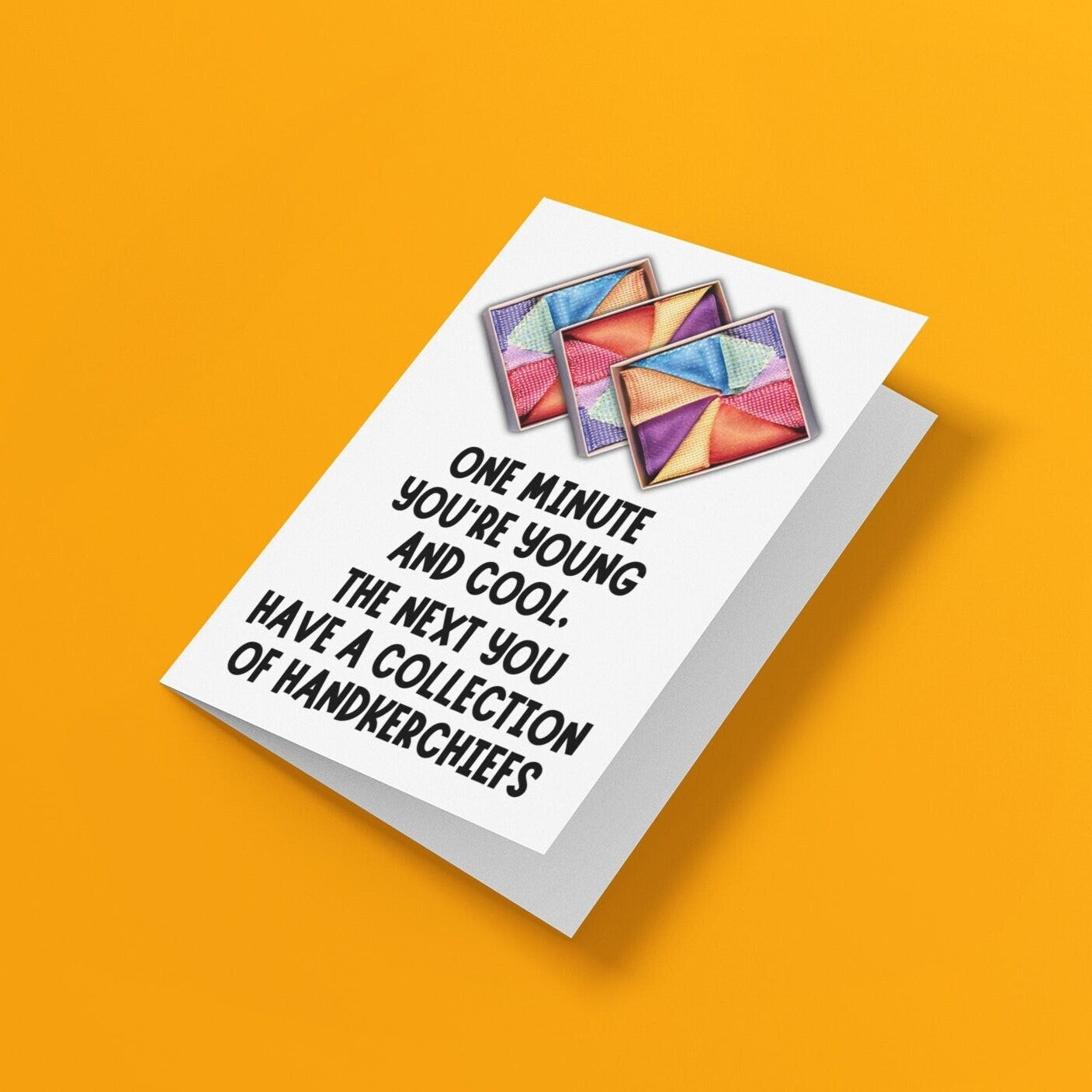 Funny Hankies Birthday Card - Click Of A Button Prints