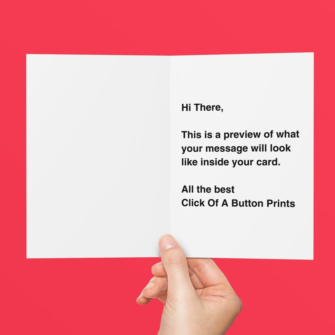 Are You Having A Giraffe? Leaving Card - Click Of A Button Prints