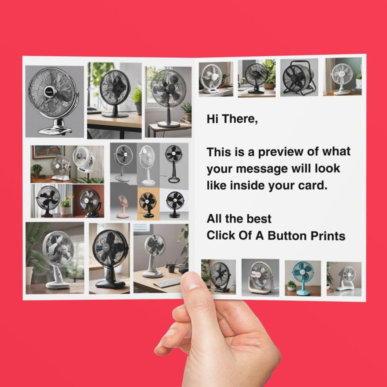 Personalised OnlyFans Joke Birthday Card - Click Of A Button Prints