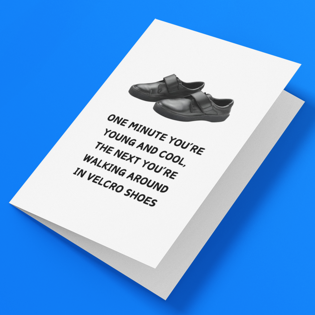 One Minute You're Young And Cool Birthday Card