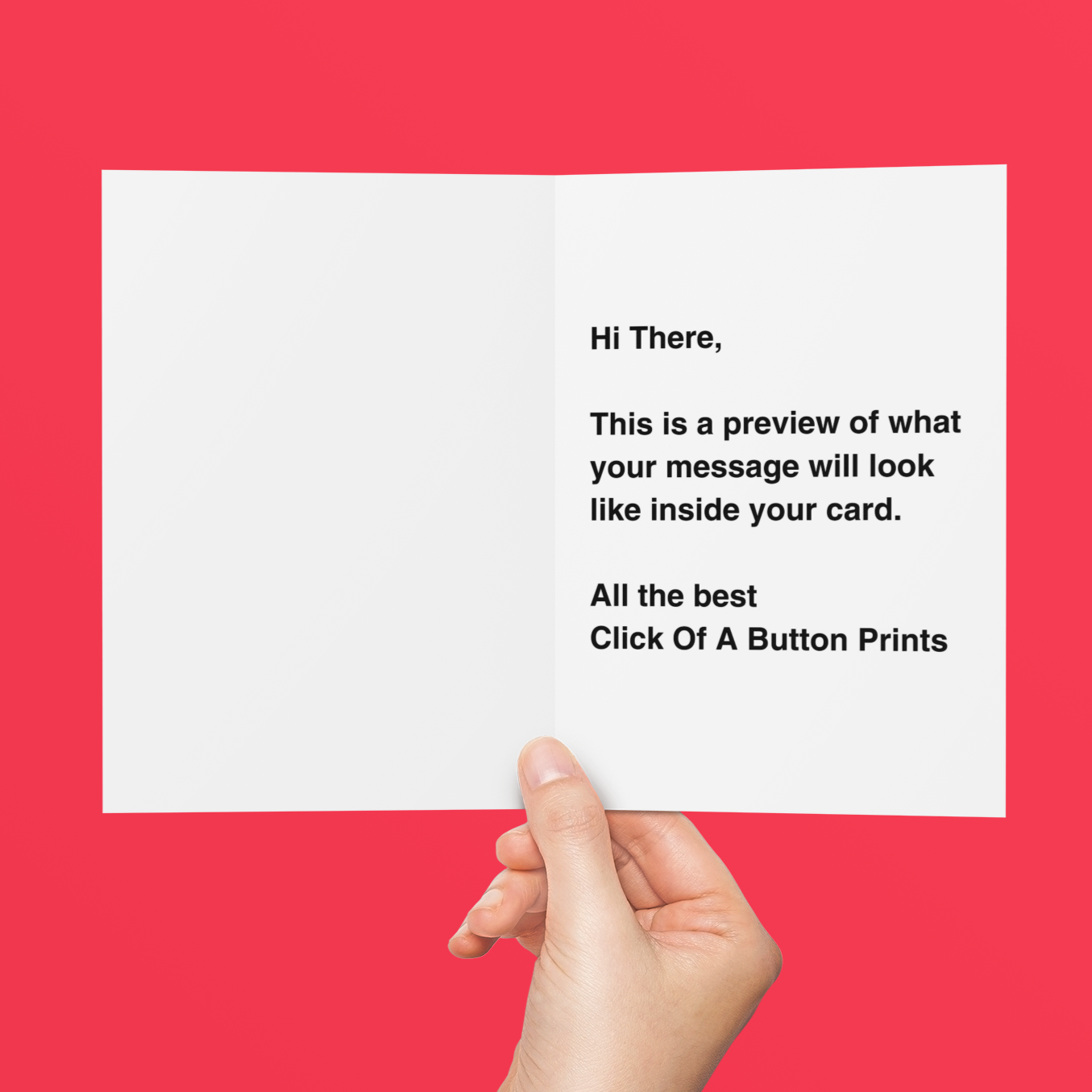 You Wanker Leaving Card - Click Of A Button Prints