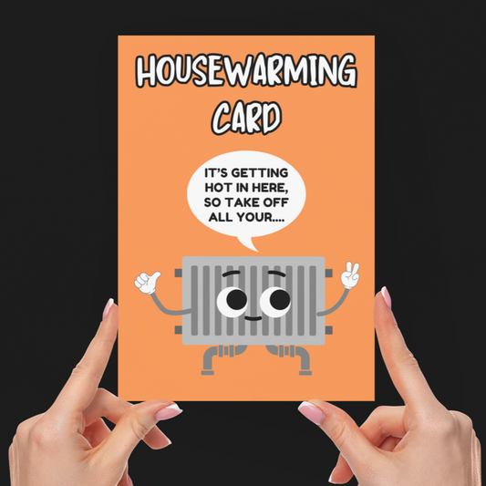 Housewarming New Home Moving Card