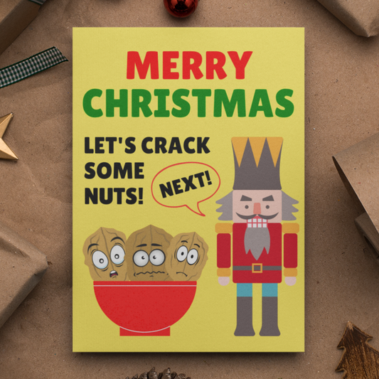 Nutcracker Christmas Card