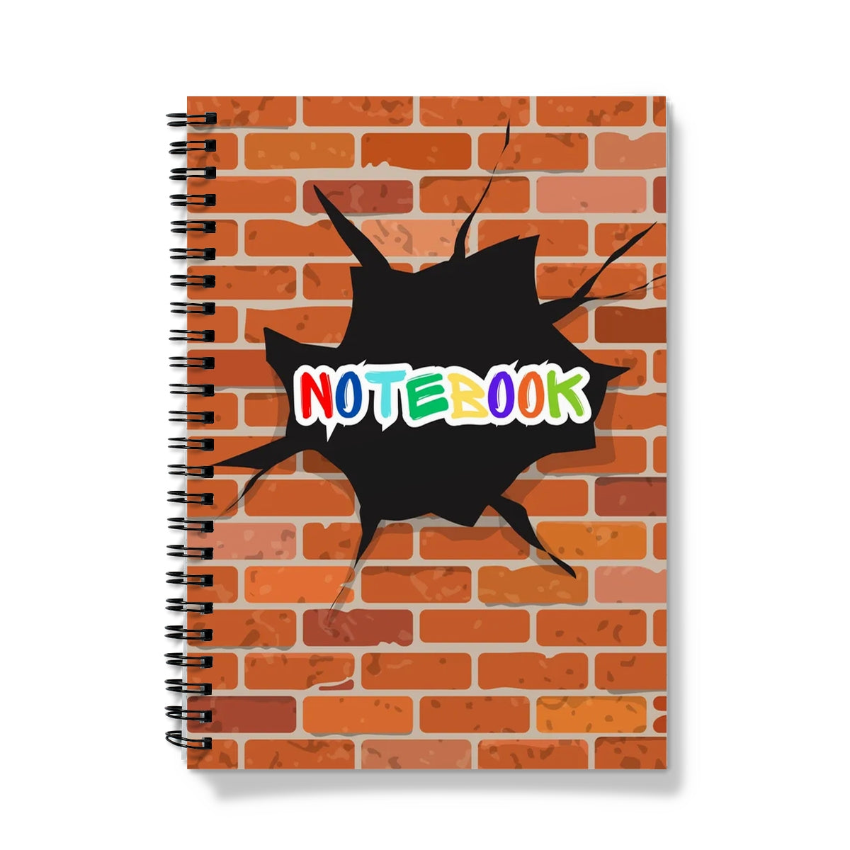 Graffiti Style Spiral Bound Notebook (A5)