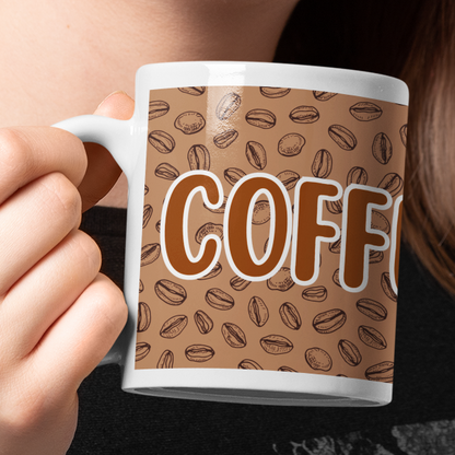 Coffeeholic Mug | Funny Coffee Lover Coffee Mug Gift