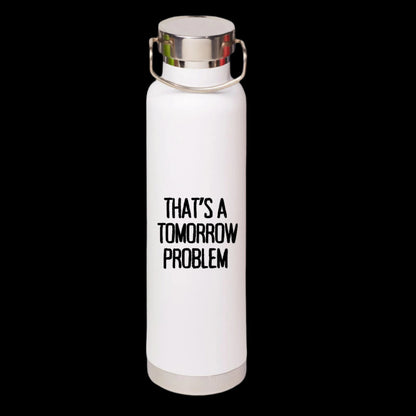 That's A Tomorrow Problem, Wide Opening Double-walled Stainless Steel with Copper Vacuum Insulation, 650ml Water Bottle