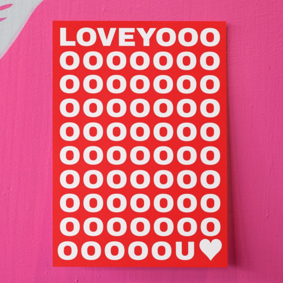 Love You Fun Anniversary Card
