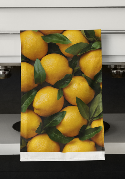 Lemon Kitchen Tea Towel