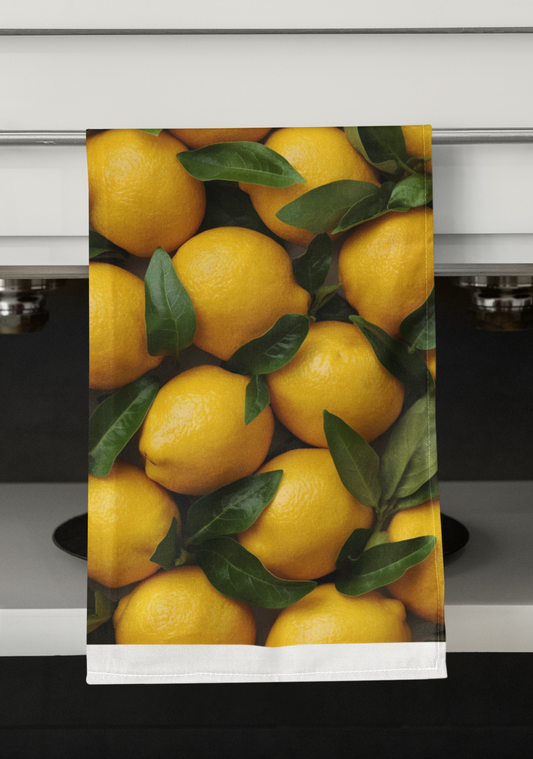 Lemon Kitchen Tea Towel