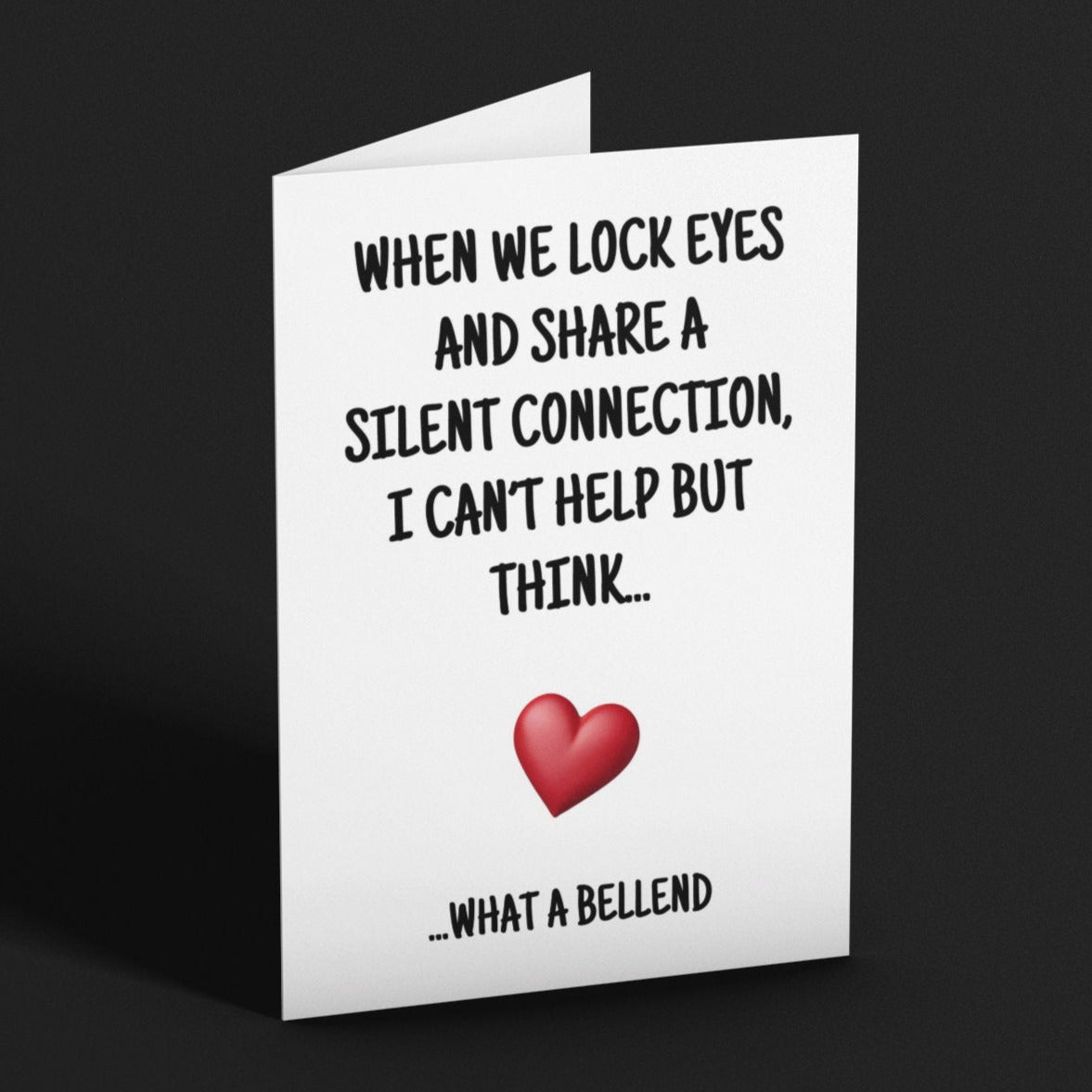 I Can't Help But Think Funny Anniversary Card - Click Of A Button Prints