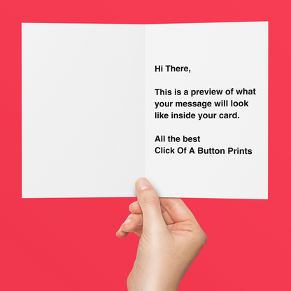 You and Me Equals Trouble Valentine's Card