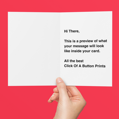 Maybe You're Born With It, Maybe You're Just a Knob Funny Greeting Card