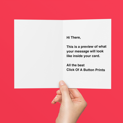 Personalised Zimmer Frame Birthday Card - Click Of A Button Prints